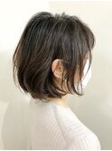 【パーマ】ボブに簡単ナチュラルパーマスタイル