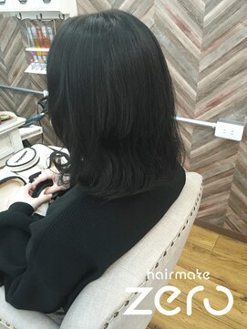 ヘアメイクゼロ 坂戸駅前店(hairmake zero) アディクシー　コバルトブルー