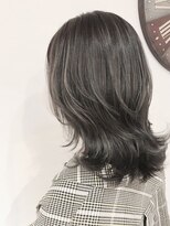 ブルー(BLUE)&nbsp;《Blue》#ネオウルフ#オリーブアッシュ#ウルフ#レイヤー