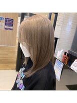 ミューズ 新浦安店(HAIR&NAIL MUSE) 透明感/ミルクティーカラー/シアーミルクティーベージュ