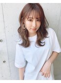 ひし形シルエットヨシンモリミルクティーブラウン【riko立野】