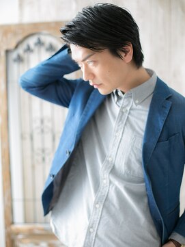 グルーミングサロン バーバー キャッスル 北浦和西口(Grooming salon Barber Castle) アレンジ自在♪七三アップバングショートJ