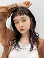 ピークアブー 銀座並木通り(PEEK-A-BOO)&nbsp;【デザインカラー】こなれ感UP！ピンクイヤリングカラー