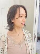 エンドリンク(endlink) ラベンダーグレージュ×外ハネボブ