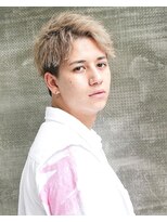 ブルーダー(Bruder)&nbsp;ナチュラルサイドパート　ハイトーンスタイル