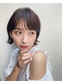 簡単可愛い愛されワンサイドボブ