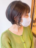 【morio 原宿】まとまるショートボブ　耳かけ　大人可愛い　宮本