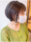 【morio 原宿】まとまるショートボブ 耳かけ 大人可愛い 宮本