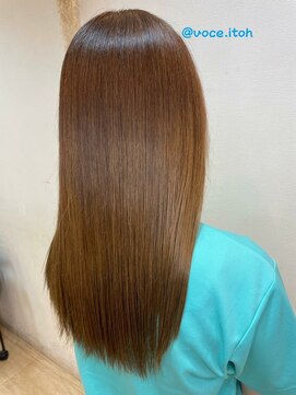 ヴォーチェ フォーヘアー(VOCE for hair) 髪質改善/美髪/酸熱トリートメント/オレンジブラウンストレート