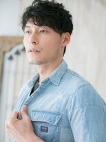 モッズヘアメン 札幌月寒店(mod's hair men) ≪mod's men≫ニュアンスパーマのルーズツーブロックショートe