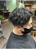 #メンズパーマ