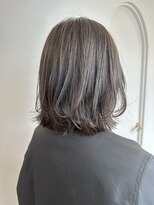 クム(QUMU)&nbsp;ボブスタイル×グレージュブラウン