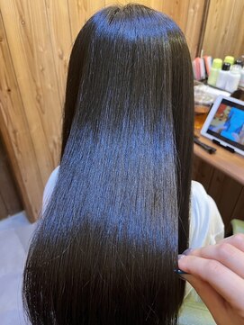 ミリッシュ 枚方店(mirish) 枚方酸性ストレート、髪質改善、会話のいらない個室サロン