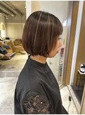 髪質改善サラサラプレミアムストレート大人ガーリー韓国ボブ横浜