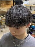【RYUYA】マッシュ×波巻きツイストスパイラルパーマ