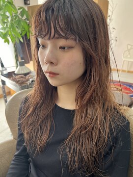 スワッグ(Swag) ブリーチ パーマ ニュアンス