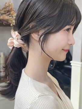 ザ シー 橋本(The C) 結んでも可愛いお顔周りカット