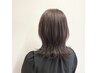 カット＋カラー＋3STEPヘアエステ（ミディアム・ロング）￥16,300→￥15,600