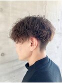ツイストスパイラルパーマ/メンズパーマ/メンズカット/高崎/眉毛