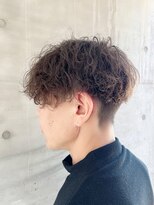 シアター 高崎(THEATER)&nbsp;ツイストスパイラルパーマ/メンズパーマ/メンズカット/高崎/眉毛