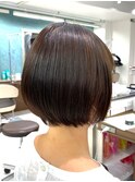 綺麗な形ショートボブ