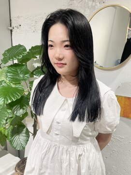 クリアーオブヘアー 栄南店(CLEAR of hair) ブルーブラックカラー/osumi