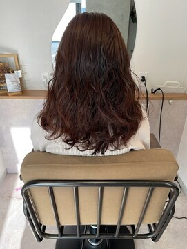 アムアム(amu_amu) 透明感抜群外国人風カラー★カット＋イルミナカラー＋うる艶TR