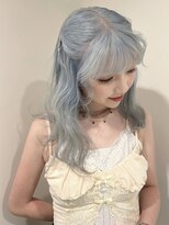 ペレ 梅田(PELE) 前髪/アンブレラカラー/こなれミディ/イメチェン/ウェーブパーマ