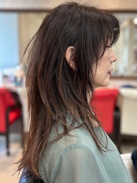 ヘアークリアー 春日部 ミセス 今が旬！30代40代50代 軽やかフェイスレイヤースタイル