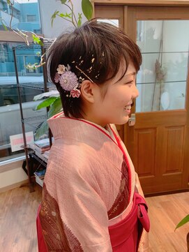 トム ヘアー(Tom hair) ショートアレンジ