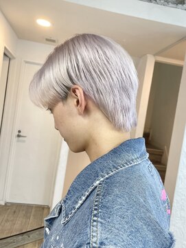 ミーム 原宿 表参道(meme) ◎ブロンドハイトーンカラーデザインカラーアンブレラカラー金髪