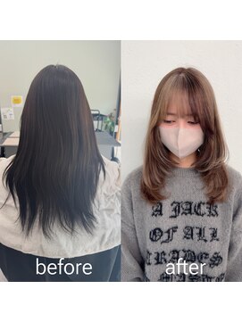 ガルボヘアー 桟橋店(garbo hair) ハイトーン大人可愛い20代30代40代