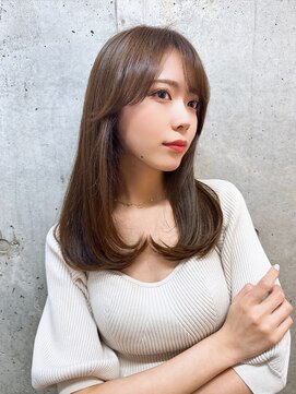 ユアーズヘア 神楽坂店(youres hair) 韓国風レイヤー/韓国風ヘア/髪質改善/透明感カラー