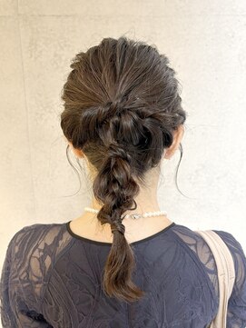 ティエラ 原宿 表参道(Tierra) 【Tierra美侑】ミディアムヘアお呼ばれヘア