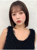 ショート/ボブ/髪質改善/脱白髪染め/白髪ぼかしハイライト