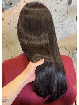 ティム(tim) airi/ショコラブラウン/ブラウンカラー/職場ok/髪質改善