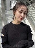 顔周りカット