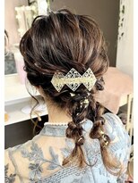 ジェミータ 横浜&nbsp;ツイン編み下ろし【横浜/ヘアセット/着付け】
