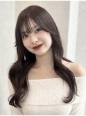 韓国スタイル/レイヤーカット/透明感カラー/Chihiro