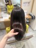 ツヤ感トリートメントカラー