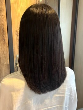 ナフィ バイ エイム 町田店(Nafie by eim) 髪質改善で叶える♪艶まとまる美髪ストレート/大人サラサラヘア