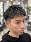 爽やかツーブロック