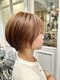 ヘアーシュシュカム(hair chouchou come)の写真/朝のセットが再現しやすい！手触り滑らかな上品ショートボブ