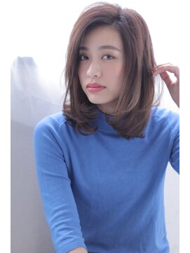 オウル(Owll) アッシュピンク☆[mignon]☆マッシュボブ☆丸みかわいいミディ