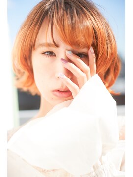 エンバイフラワー(enn by flower) 【FlowerBy enn】ハイトーンボブ