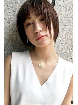 ヘアーアンドメイク フォルス(HAIR&MAKE FORS) 【FORS】西田ゆか ナチュラルショートボブ