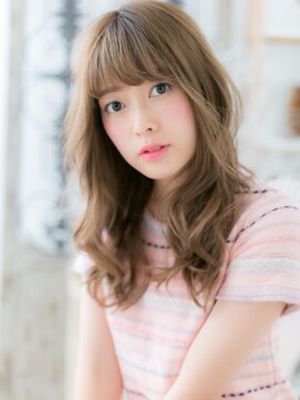 モッズヘア 越谷(mod's hair) *mod's越谷*斜めバングでモテ系♪くせ毛風ウェーブa