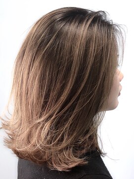 チェルシー 神戸(CHELSEA) 【CHELSEA】切りっぱなし×グラデーションカラー