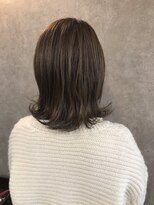 ヘアアンドスパ メロウ(hair and spa mellow)&nbsp;ミルクティーベージュミディ