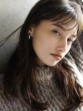 マルツ 銀座(maltu) 耳かけボブパーマオリーブベージュボブシャギーボブ銀座前髪